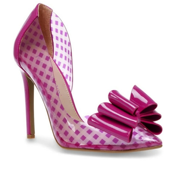 Betsey Johnson Shoes New Gingham Betsy Johnson Heels Poshmark